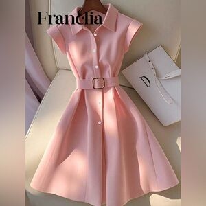 SHEIN Pink Mini Dress